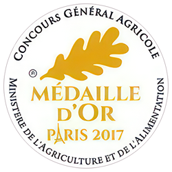 Badge médaille d'or concours général agricole 2017